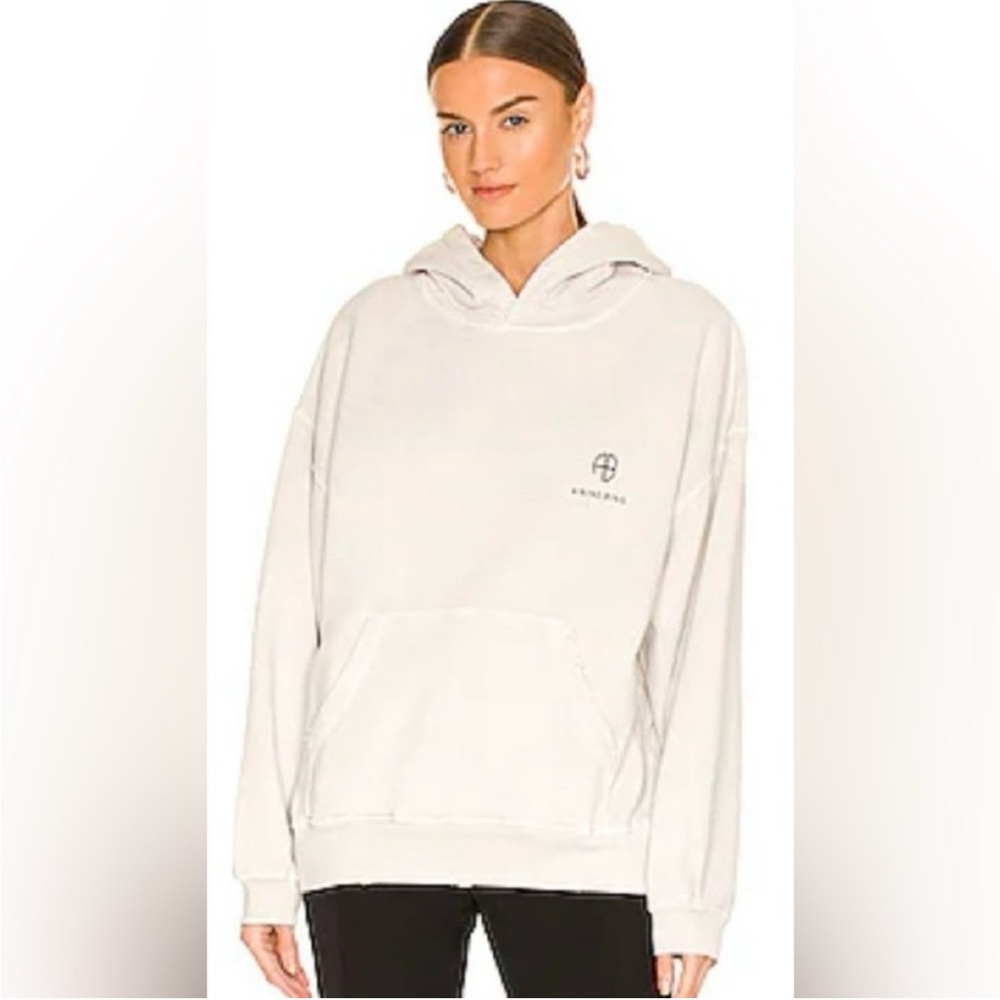 Anine Bing Aiden Hoodie Oatmeal